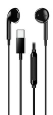 Genius HS-M365, sluchtka s mikrofonem, ern, 2.0, puntov, USB Type-C