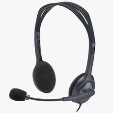 Logitech Stereo H111, sluchtka s mikrofonem, drtovern