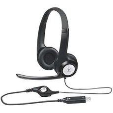 Logitech Stereo H390, sluchtka s mikrofonem, drtovern, USB