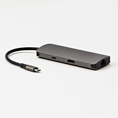 USB 3.1 Type-C Dokovac stanice ed, All New, HDMI, RJ45, microSD, USB C (PD), 2x USB3.0