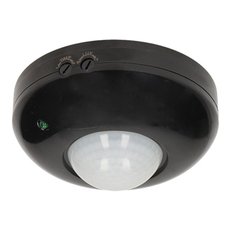PIR motion sensor 230V 50Hz, 6m, max. 1200W, ern, ORNO, 360&amp;deg;, IP20, infraerven, DOPRODEJ