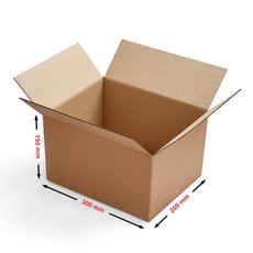 Kartonov krabice, hnd, 300x200x150mm, 25 KS