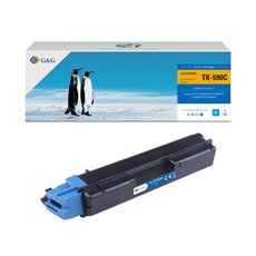 G&amp;G kompatibiln toner s Kyocera TK590C, NT-CKTK590C, cyan, 5000str.