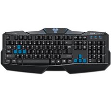 E-blue Cobra EKM746, klvesnice CZ/SK, hern, drtov (USB), ern, DOPRODEJ