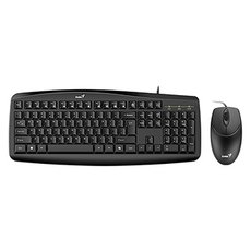Genius Smart KM-200 Copilot, sada klvesnice s drtovou optickou my, CZ/SK, drtov (USB), ern