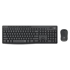 Logitech MK295, sada klvesnice s bezdrtovou optickou my, AAA, CZ, multimediln, 2.4 (GHz), bezd