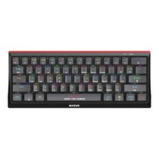 Marvo HECATE 61B, klvesnice US, hern, drtov (USB), ern, mechanick, RGB, modr spnae