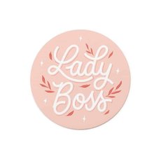 Samolepka Printintin &#039;Lady boss&#039; - prmr 6cm