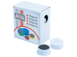 Magnety ARTA prmr 16mm, bl, 10ks/bal.