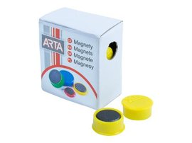 Magnety ARTA prmr 16mm, lut, 10ks/bal.