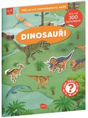 Kniha Mj prvn samolepkov seit  DINOSAUI  K-RA-0601
