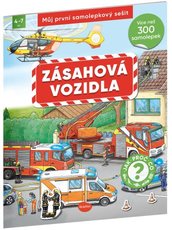 Kniha Mj prvn samolepkov seit  ZSAHOV VOZIDLA          K-RA-0201