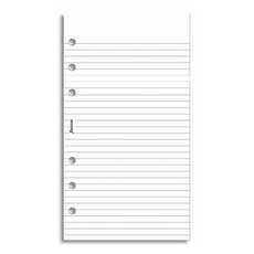 Npl FILOFAX  A6 linkovan papr 30 list - Osobn 133008