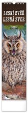 Kalend nstnn Lesn zv 2025, 12 x 48 cm PGN-33591-L