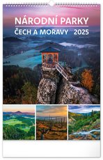 Kalend nstnn Nrodn parky ech a Moravy 2025, 33 x 46 cm PGN-33566-L