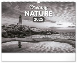 Kalend nstnn Snov krajina 2025, 48x33 cm PGN-33547-L
