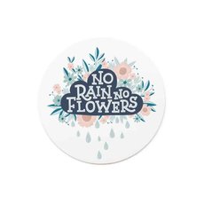 Samolepka Printintin &#039;No rain, ...&#039; - prmr 6cm