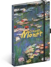 Notes Claude Monet, linkovan, 13  21 cm    A-34381