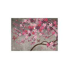 Obal PP s patentem A5, Purple Flowers 31047-25