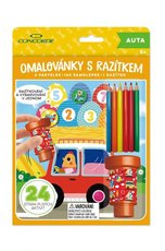 Omalovnky s raztkem CONCORDE Auta  A360