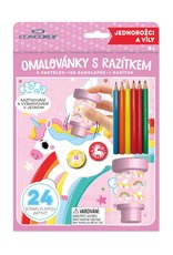 Omalovnky s raztkem CONCORDE Jednoroci a vly   A362