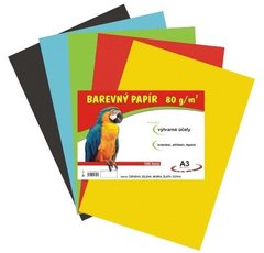 Papr A3/80g/60 mix 12barev, pro vtvarnou vchovu