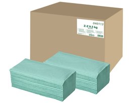 Runk Z-Z (zelen recykl) B 1vrst./9,5kg/25x23cm/210ks/20bl/32 (040113)