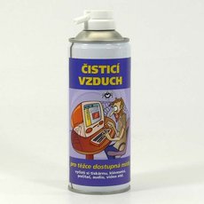 istic holav stlaen vzduch, na tce pstupn msta, 400 ml, istk