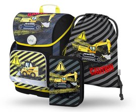 BAAGL 3 SET Ergo Bagr: aktovka, penl, sek