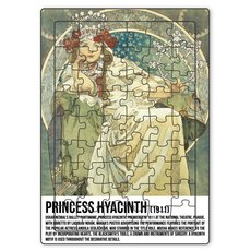 Puzzle Alfons Mucha - Princezna