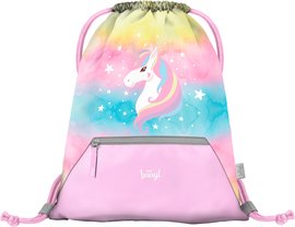 BAAGL Sek s kapsou Rainbow Unicorn