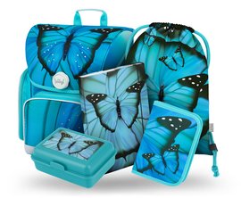 BAAGL 5 SET Ergo Butterfly: aktovka, penl, sek, desky, box