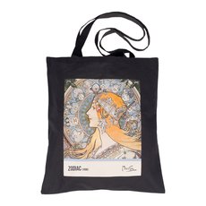 Pltn taka Alfons Mucha  Zodiak, ern