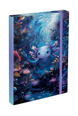 BAAGL Desky na koln seity A4 Axolotl