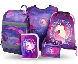 BAAGL SET 5 Zippy Plus K: aktovka, penl, sek, zstra, penenka