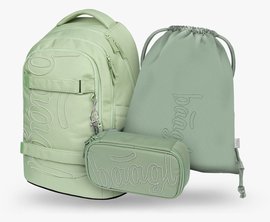 BAAGL SET 3 Skate max Mentol: batoh, penl, sek