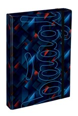 BAAGL Desky na koln seity A4 Jumbo Indigo