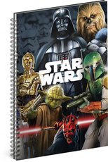 Spirlov blok Star Wars  Mix, linkovan, A4