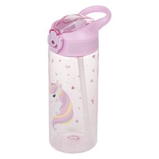 BAAGL Tritanov lhev na pit s brkem Rainbow Unicorn 500 ml
