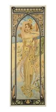 Pohled Alfons Mucha  Brightness, dlouh