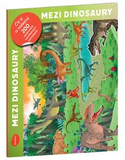 ti a nalepuj  MEZI DINOSAURY, kniha se samolepkami
