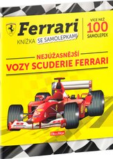 FERRARI, vozy Scuderie  Kniha samolepek