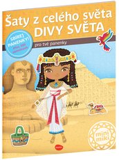 aty z celho svta DIVY SVTA  Kniha samolepek