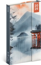 NOTIQUE Tdenn magnetick di Japonsko 2026, 13 x 21 cm