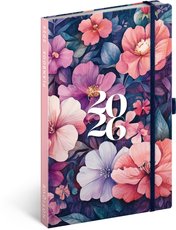 NOTIQUE Planbook di/notes Kytice 2026, 13 x 21 cm