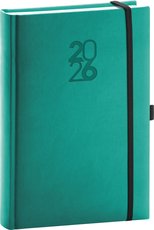 NOTIQUE Denn di Aprint Top 2026, tyrkysov, 15 x 21 cm