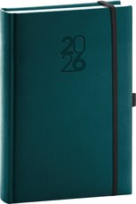 NOTIQUE Denn di Aprint Top 2026, petrolejov, 15 x 21 cm