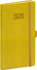 NOTIQUE Kapesn di Rivoli 2026, lutozelen, 9 x 15,5 cm