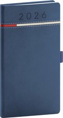 NOTIQUE Kapesn di Tomy 2026, modro-erven, 9 x 15,5 cm