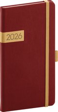 NOTIQUE Kapesn di Twill 2026, bord-zlat, 9 x 15,5 cm